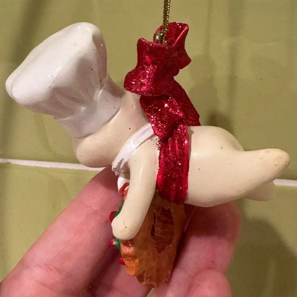 Danbury Mint The Pillsbury Doughboy Glitter Ornament - No Box